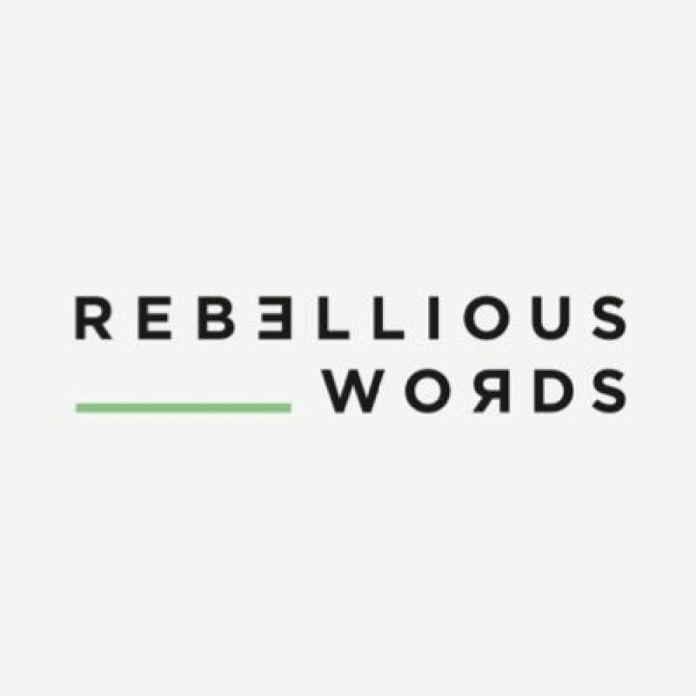 Logotipo de la consultora Rebellious Words